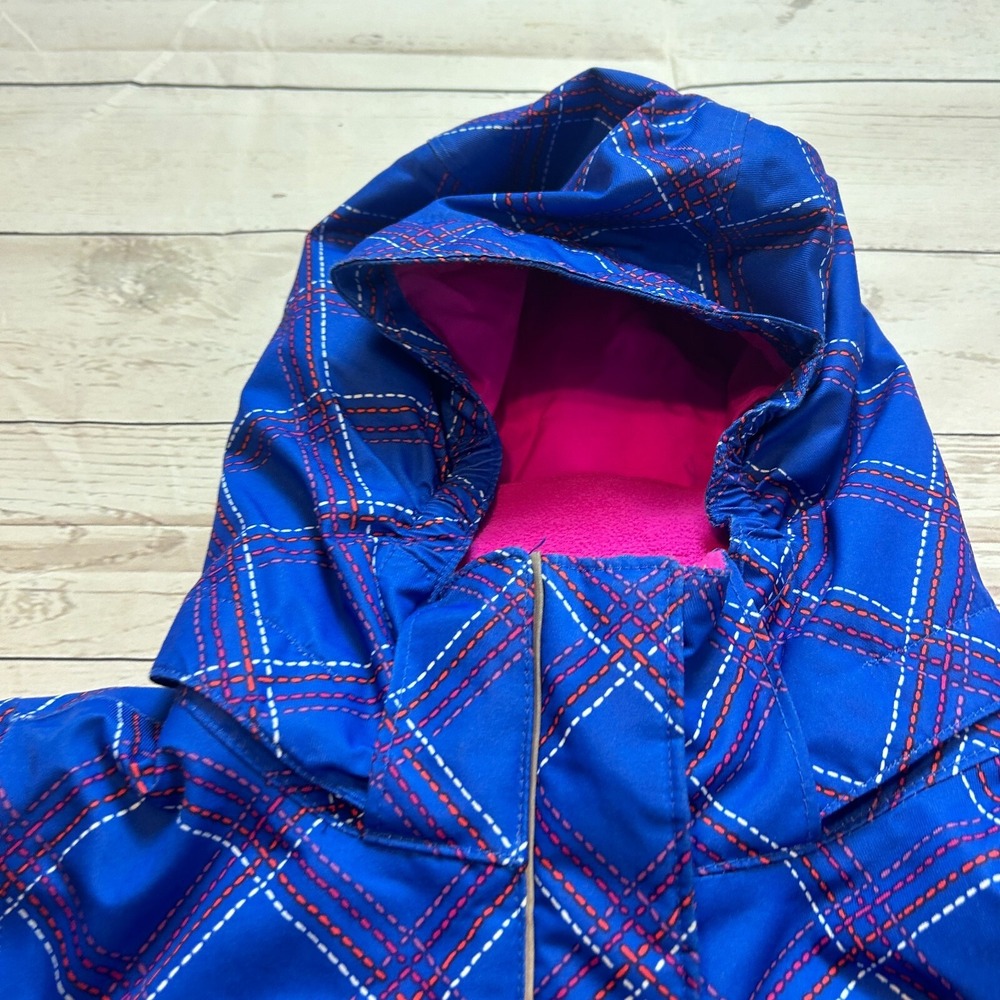 Columbia Jacket‎ Blue Omni-Tech Interchange Full Zip Hooded Youth Girls Size XL - Picture 4 of 11